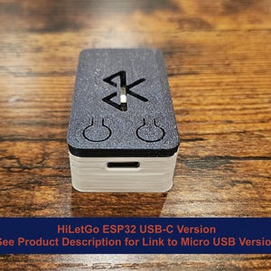 Case for the HiLetgo ESP-WROOM-32 Development Board: USB-C Version