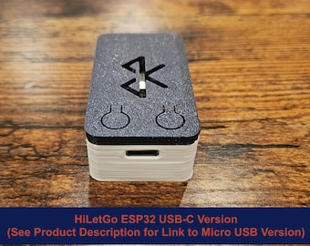 Obudowa do płytki rozwojowej HiLetgo ESP-WROOM-32: wersja USB-C