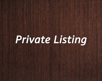 Private Listing for Christine Smith