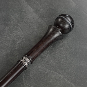 Bastón artesanal - Bastón con pomo personalizado - Bastón de madera artesanal para hombre - Bastón para mujer - Regalo para padres