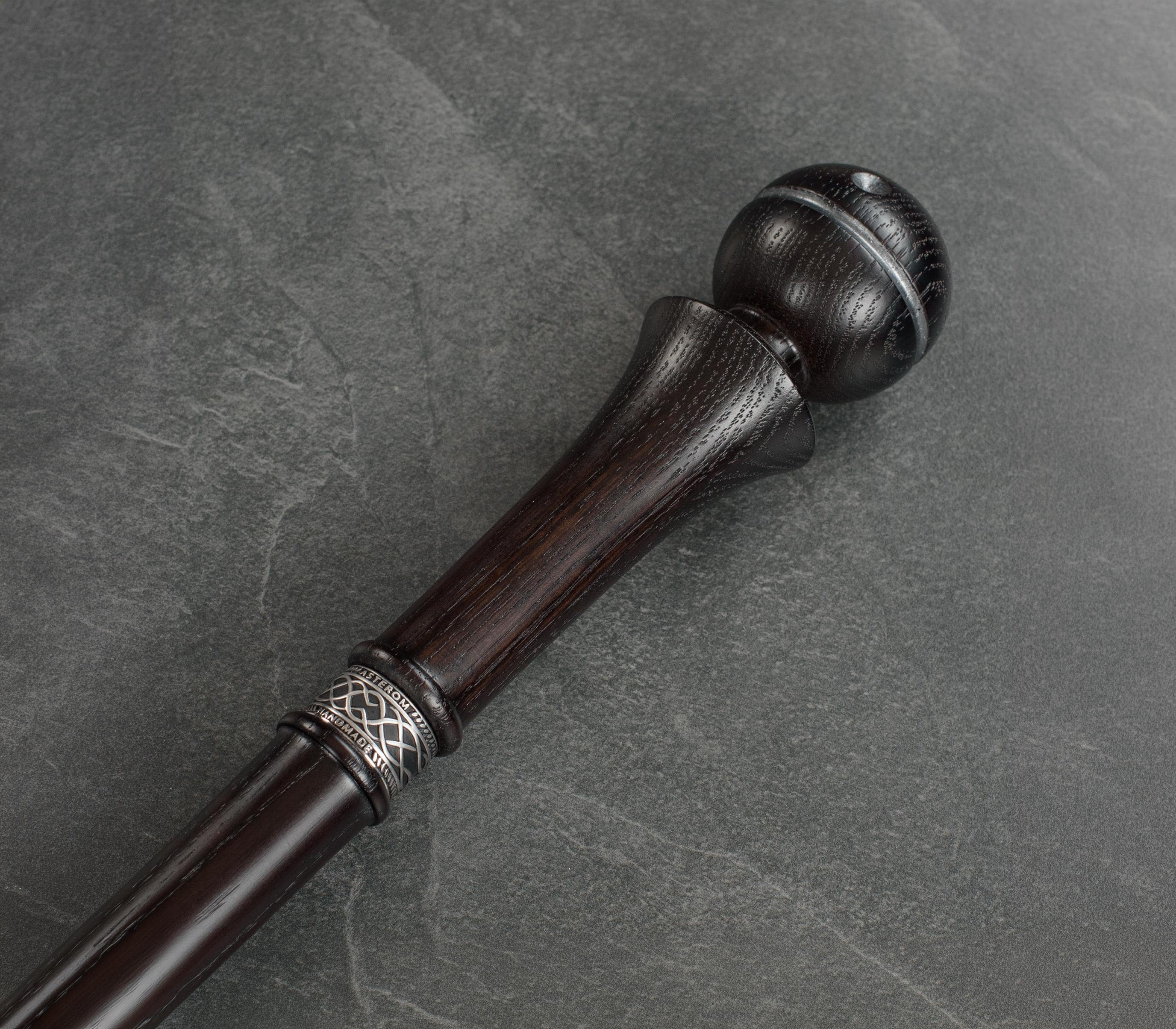 Canne De Marche Victorienne Rare Avec Corbeau - Noir, Style Steampunk