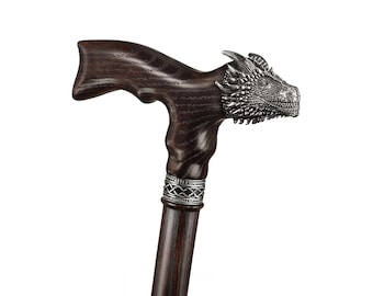 Custom Walking Cane - Dragon Cane, Cane for Men, Cane for Women - Handmade Canes and Walking Sticks, Wooden Cane, Walking Canes for Men