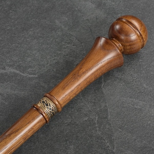 Knob Walking Cane for Men - Wooden Cane - Handcrafted Cane for Women - Classic Walking Stick - Oak Wood Cane for Grandparents