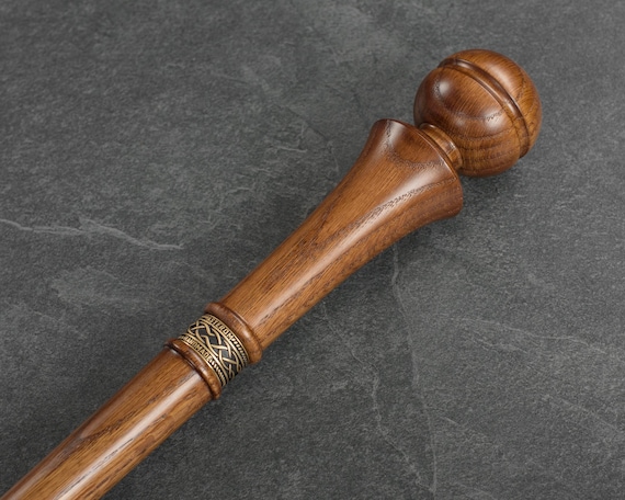 Knob Walking Cane for Men - Wooden Cane - Handcrafted Cane for Women - Classic Walking Stick - Oak Wood Cane for Grandparents