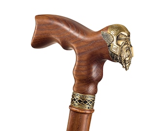 Custom Walking Cane - Viking Cane, Cane for Men, Cane for Women - Handmade Canes and Walking Sticks, Wooden Cane, Walking Canes for Men