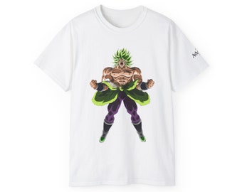 A&M Broly Dragon Ball Anime T-Shirt - Unisex Ultra Cotton Tee