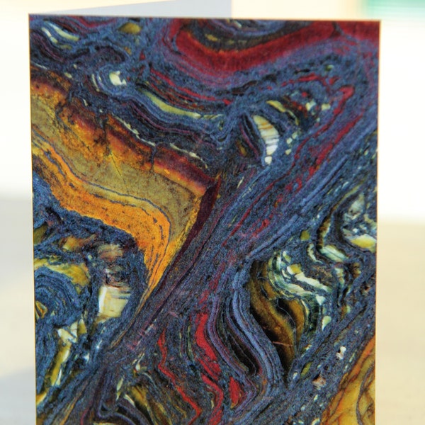 Amazingly Different! Macro Note Cards. Avante Garde photo images of stone. Distinctive Art with Envelope. Abstract Realism. Blank Art Card