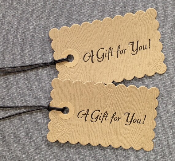 letterpress hang tags