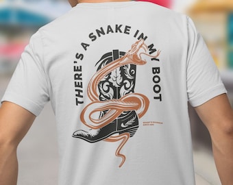 Camiseta "Serpiente en mi bota" / Camiseta gráfica inspirada en Toy Story