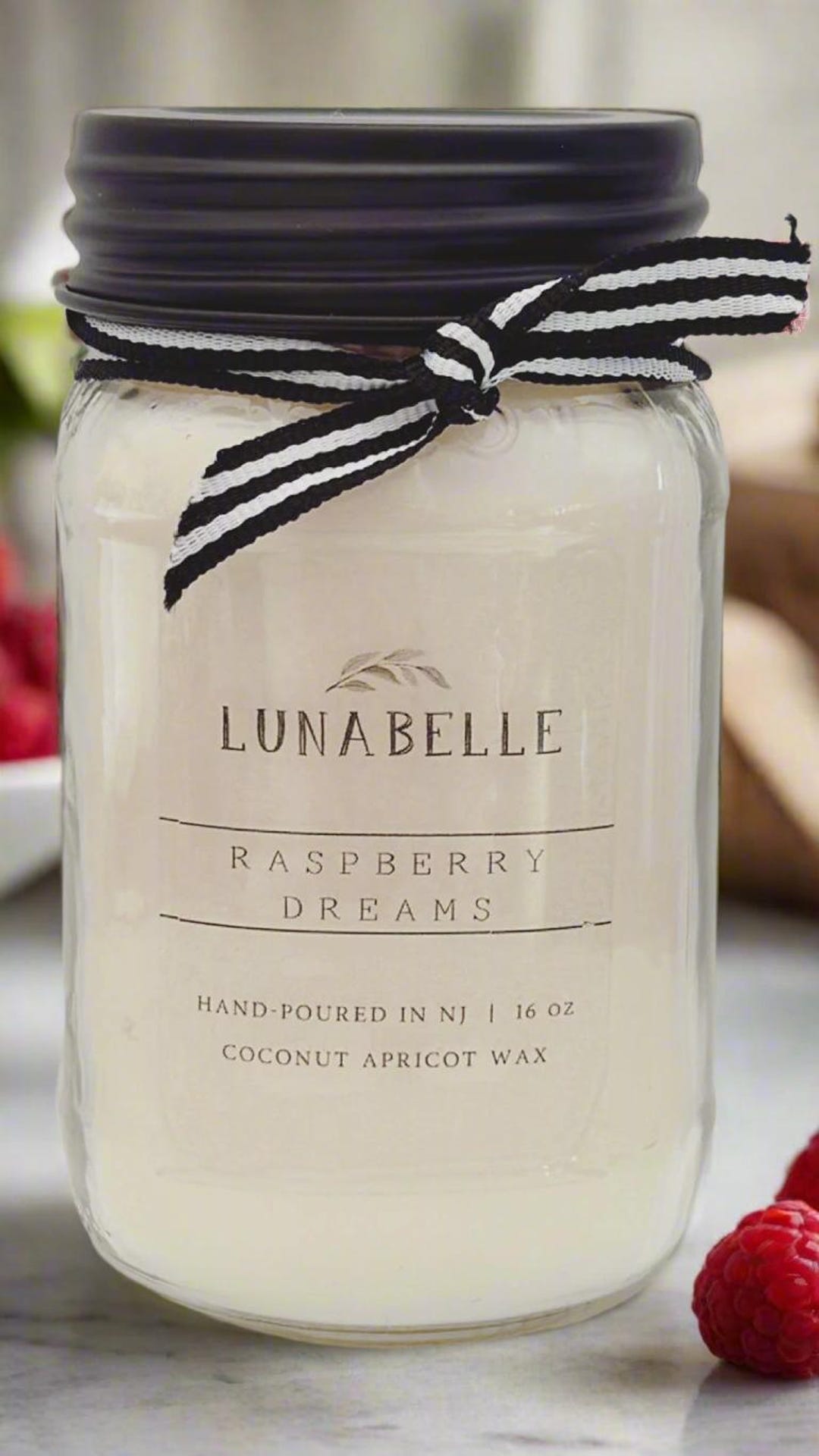 Black Raspberry Vanilla Candle, Spring Summer Candle, Farmhouse Decor ...