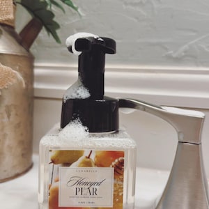 Honeyed Pear Foaming Hand Soap, Foaming hand soap, Scented Liquid Hand Wash