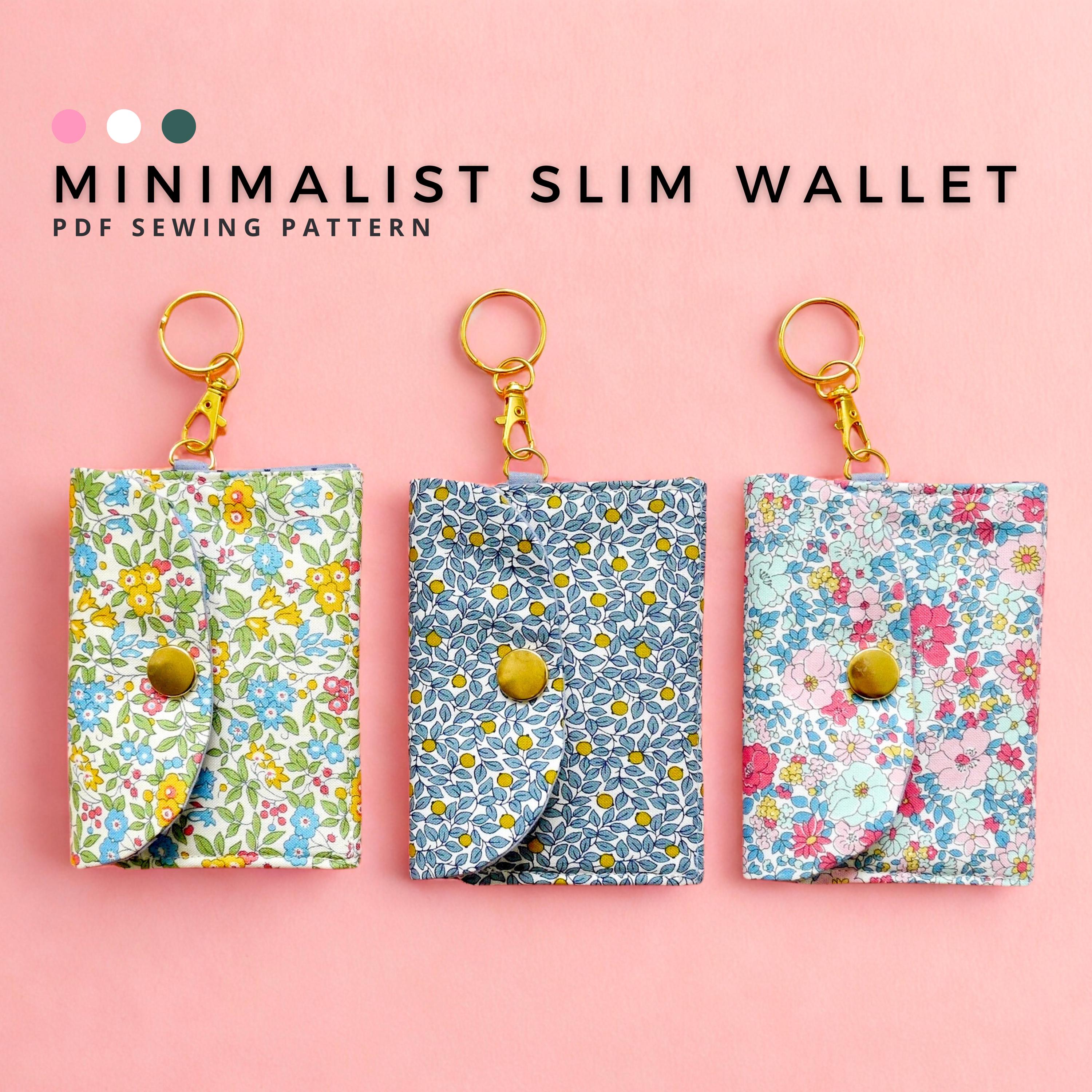 Credit Card Wallet Sewing Pattern