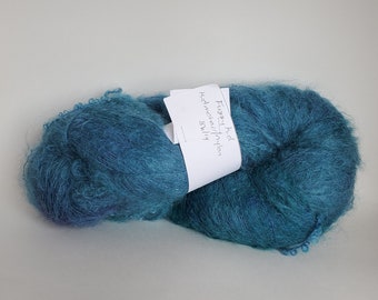 Rain's Storm ll Fuzzy Kid brushed mohair yarn 1050 yds