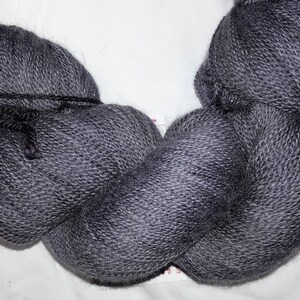 Fairy Lace Greta's Bat Wing hand dyed lace weight yarn 875 yds image 4