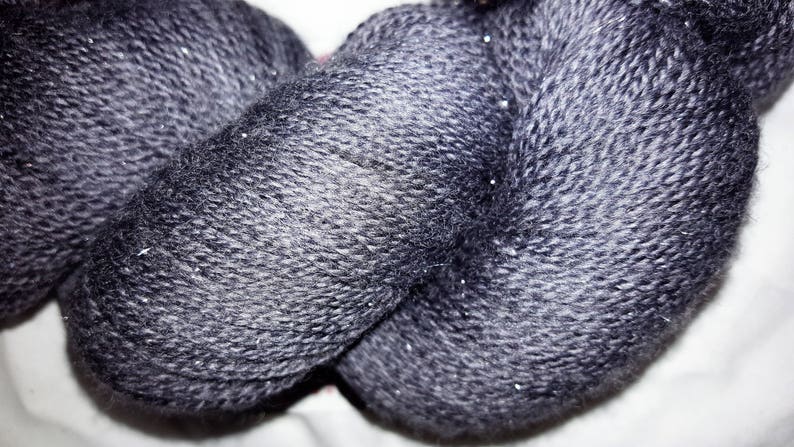 Fairy Lace Greta's Bat Wing hand dyed lace weight yarn 875 yds image 1