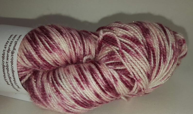 Fairy Sock Gold in Claude/'s Candy Cane I 425 yds