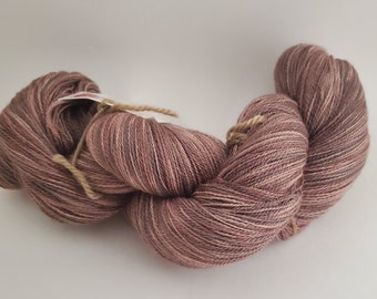 Rosie's Mocha Merino/Silk Lace Weight Yarn 899 yds