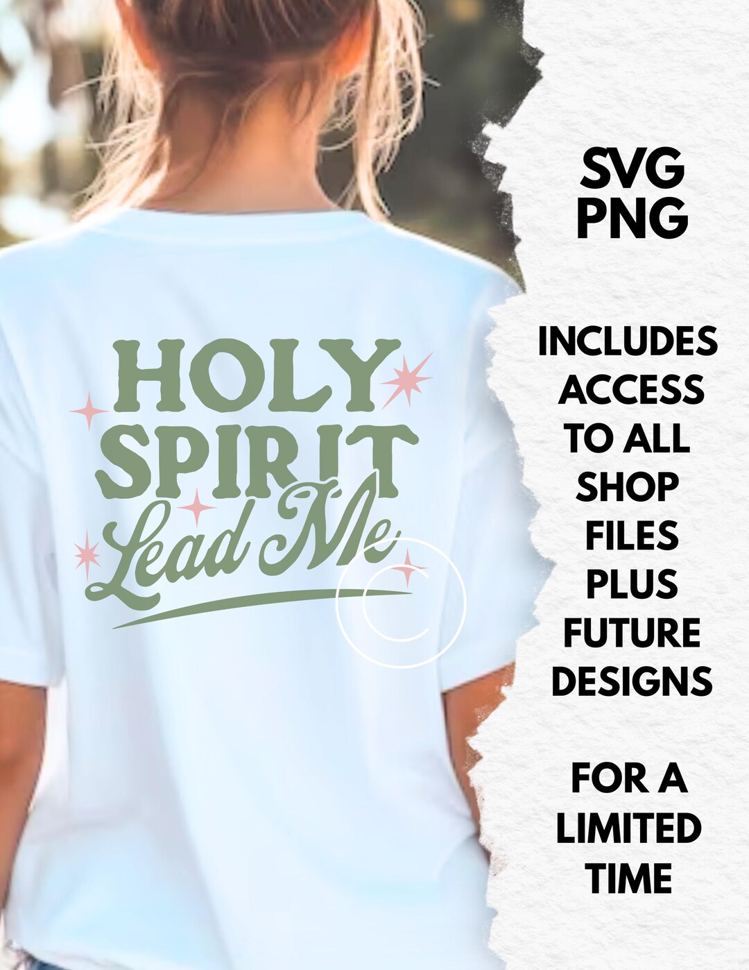 Holy Spirit Lead Me Svg / Png Christian Designs for Shirt Tshirt ...
