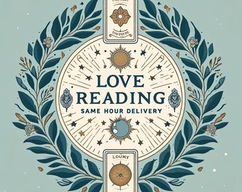 SAME HOUR In Depth Love Tarot and Psychic Reading within an Hour Reading