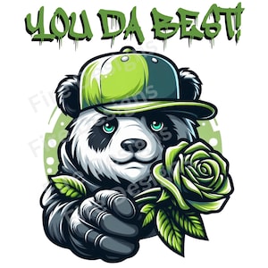 Panda PNG| Valentine&#39;s Panda Clipart| Panda Dtf| Panda Sublimation t-shirt download| Panda Laser engraving| 300 dpi