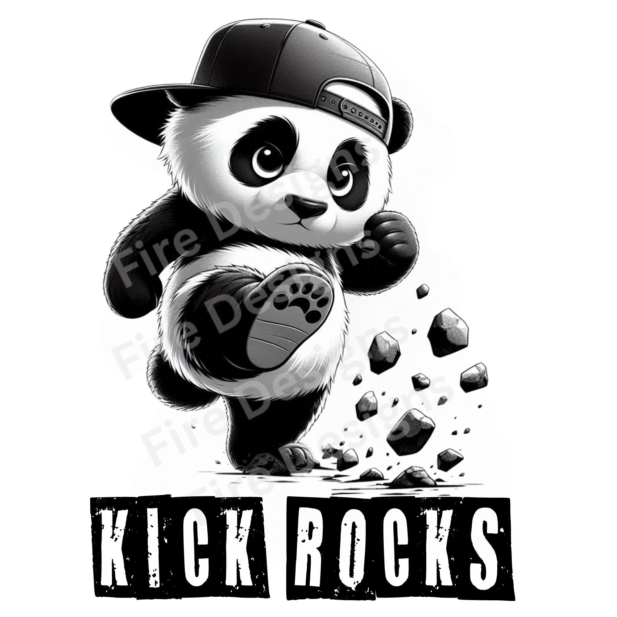 Panda PNG| Funny Panda Clipart| Panda Dtf| Panda Sublimation t-shirt download| Panda Laser engraving| 300 dpi