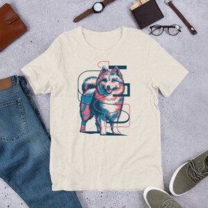 Samoyed - Colorful Samoyed T-shirt, Unisex, Graphics + graffiti design, Gifts for her/him, Dog Lover's Gift, Gift for boy/girl