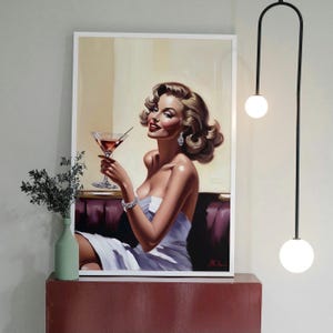 Dirty Martini Wall Art, Espresso Martini Candle, Espresso Martini Print, Espresso Martini Art Poster, Espresso Martini Gift,Dirty Martini
