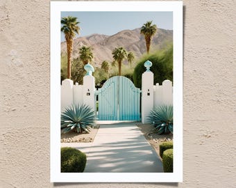 Retro Palm Springs Print: Mid-Century Modern Architecture (Digital Download)