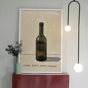 Dirty Martini Wall Art, Espresso Martini Candle, Espresso Martini Print, Espresso Martini Art Poster, Espresso Martini Gift,Dirty Martini