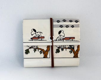 Carteira Snoopy & Peanuts: Tetra Pak reciclado de história em quadrinhos
