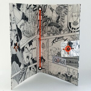Funda para pasaporte de Dragon Ball Super: Regalo ecológico Tetra Pak de cómics reciclados imagen 5