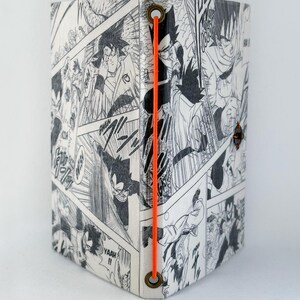 Funda para pasaporte de Dragon Ball Super: Regalo ecológico Tetra Pak de cómics reciclados imagen 4