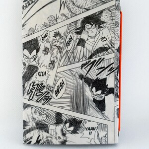 Funda para pasaporte de Dragon Ball Super: Regalo ecológico Tetra Pak de cómics reciclados imagen 3