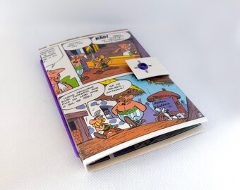 Asterix & Obelix strippaspoorthoes: Gemaakt van gerecycled Tetra Pak-papier, handgemaakt