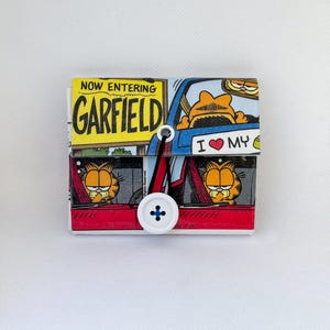 GARNFELD Alles rein! Portemonnaie - Tetrapack und Comicbuch - Recycled - Zero Waste - Upcycling - Handmade
