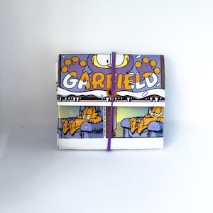 GARNFELD Alles rein! Portemonnaie - Tetrapack und Comicbuch - Recycled - Zero Waste - Upcycling - Handmade