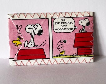 SNOOPY & PEANUTS – Recycelte Tetrapak- und Comic-Pillenhülle ohne Abfall