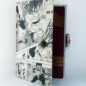 Funda para pasaporte de Dragon Ball Super: Regalo ecológico Tetra Pak de cómics reciclados imagen 7