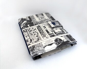 Handgemaakte Corto Maltese strip-paspoorthoes: Gerecyclede Tetra Pak Eco Gift