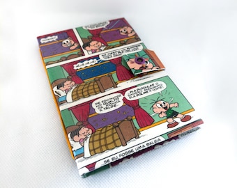 Turma da Mónica Comic Passport Cover: handgemaakt gerecycled Tetra Pak