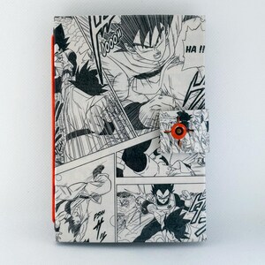 Funda para pasaporte de Dragon Ball Super: Regalo ecológico Tetra Pak de cómics reciclados imagen 2