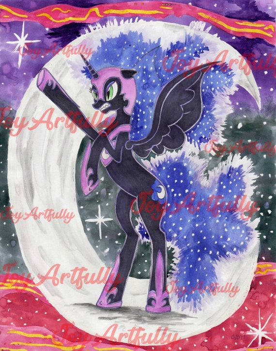 my little pony princess luna nightmare moon