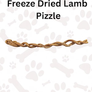 Organic Freeze Dried Lamb Pizzle Dog Chew