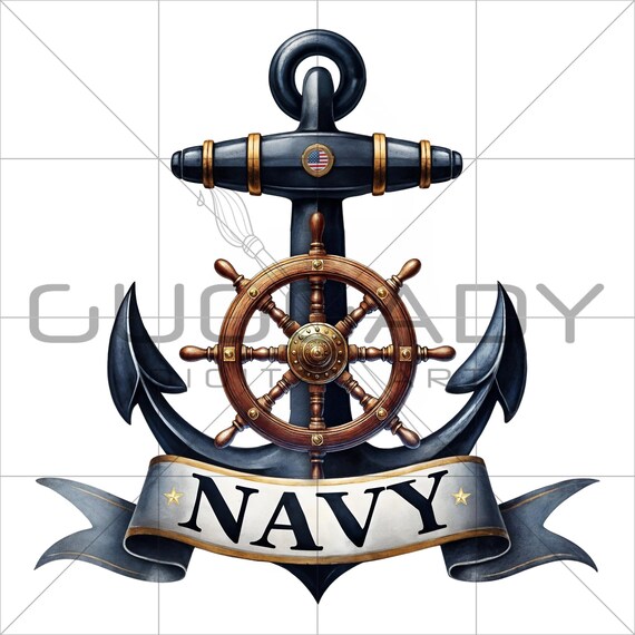 Navy Anchor Png
