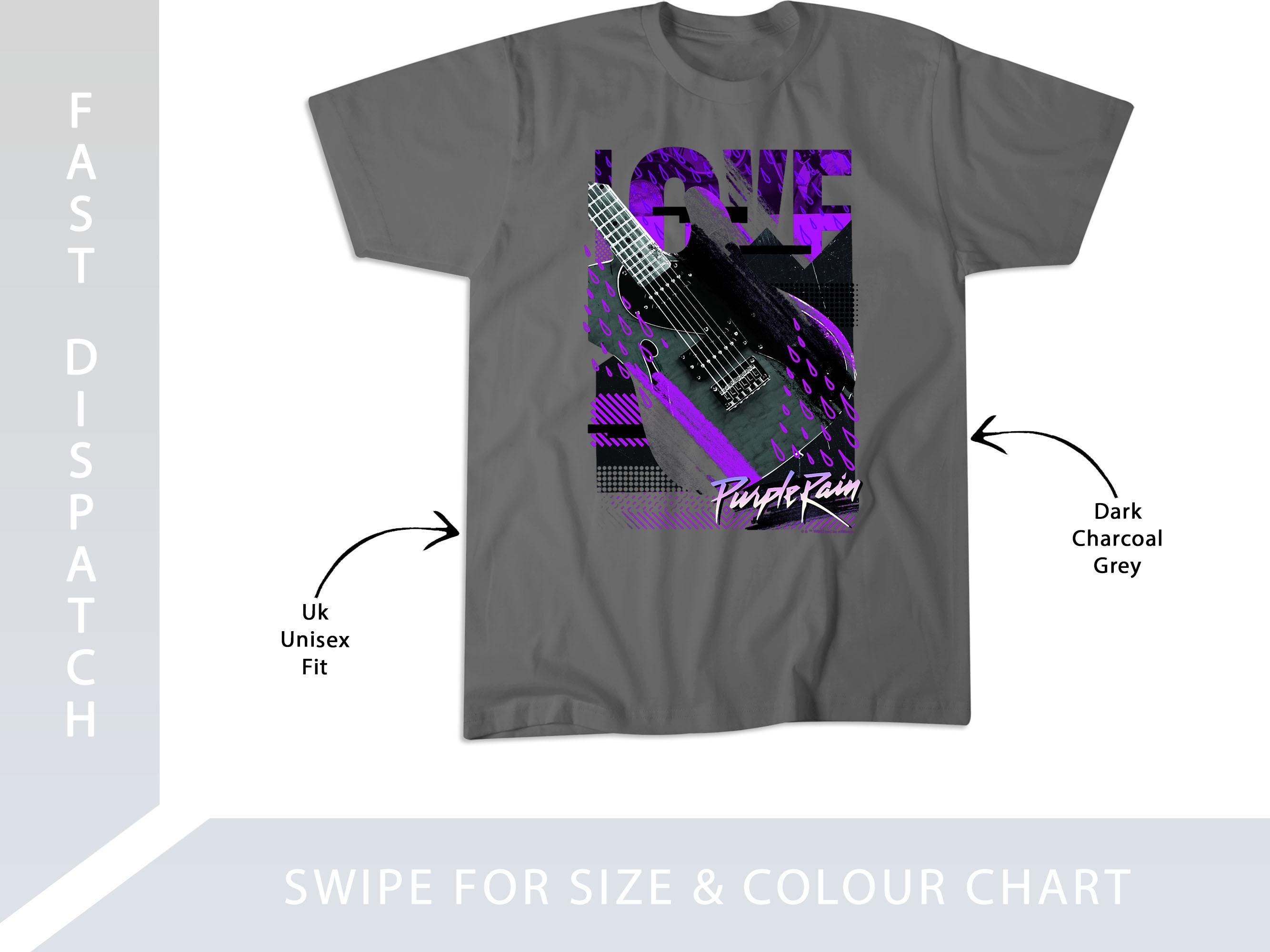 (レア！)PRINCE ギターデザイン オフィシャルTシャツ Mサイズ Prince Guitar Shirts - Etsy