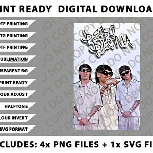 Weißer Peso Pluma Classic Png-Bundle, SVG-Dateien, digitale Downloads