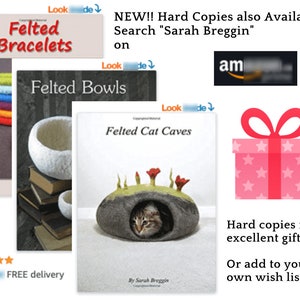 How to make wet felted bowls eBook tutorial pdf image 6