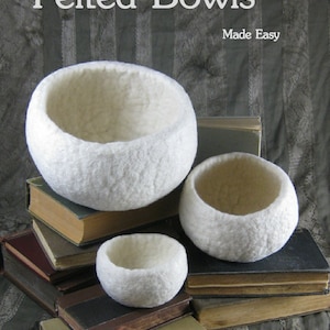 How to make wet felted bowls eBook tutorial pdf image 3