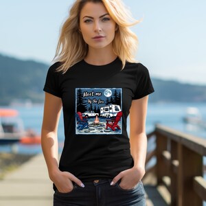 RV Life Camping Shirt for Women | Camper Trailer Tee | Bachelorette Campfire Shirt | Adventure Outdoors Gift