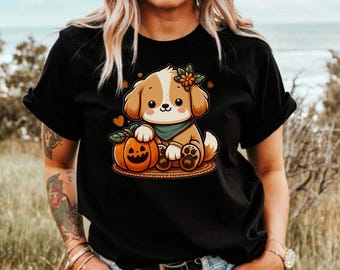 Cute dog t-shirt, Halloween
